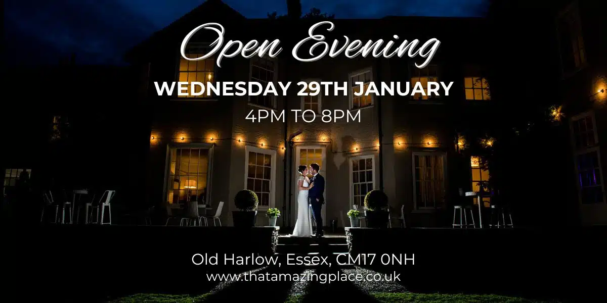 That Amazing Place Wedding Venue Open Evening That Amazing Place January 29th 2025