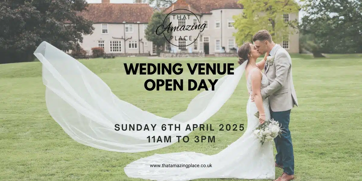 Wedding venue open day at That Amazing Place Essex Wedding Venue 6th april 2025